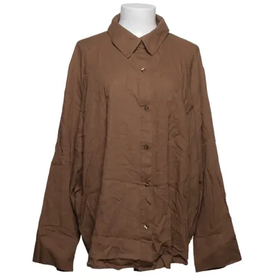 Skjorta (Brun) från Divided by H&M Linne, Viskos