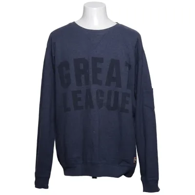 Sweatshirt (Blue) from Haleman Cotton, Polyester