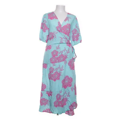 Slå-om-kjole (Turkis, Pink, Flerfarvet) fra Looks by Wolfgang Joop Lyocell, Viscose