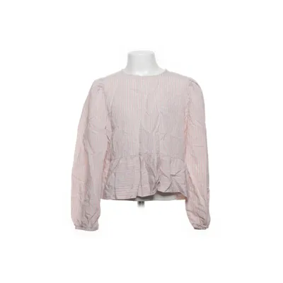 Bluse (Pink, Hvid) fra Name It Polyamid, Viscose