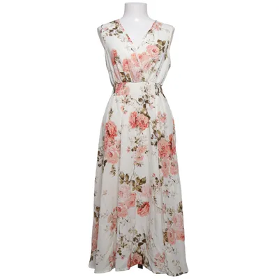 Maxi jurk (Wit, Roze, Groen)