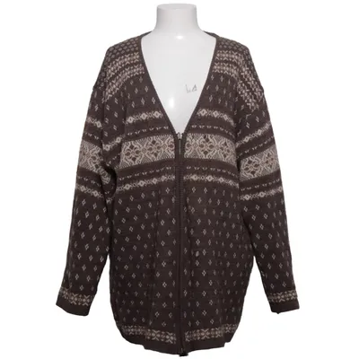 Cardigan (Brown, Beige) from Miss Mary of Sweden Acrylic, Wool