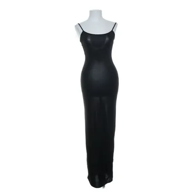 Maxi jurk (Zwart) van Boohoo Elastaan, Polyester