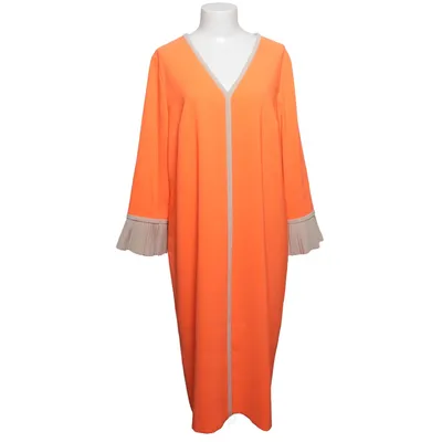 Jurk (Oranje, Beige) van Xandres Polyester, Polyurethaan