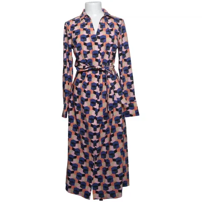Robe chemise (Bleu, Multicolore) de Studio Anneloes Élasthane, Polyamide