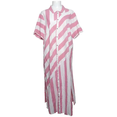Blousejurk (Roze, Wit) van Zizzi