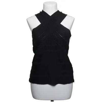 Top (Black) from Reiss Elastane, Polyamide, Viscose