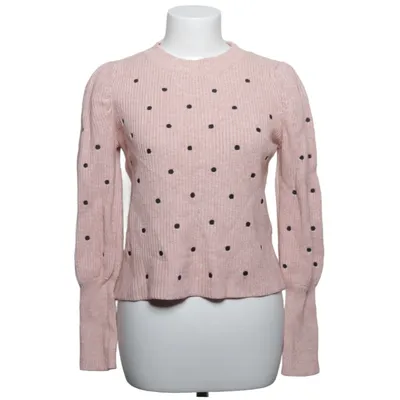 Pull-over (Rose, Noir) de Luzabelle Acrylique, Coton, Viscose
