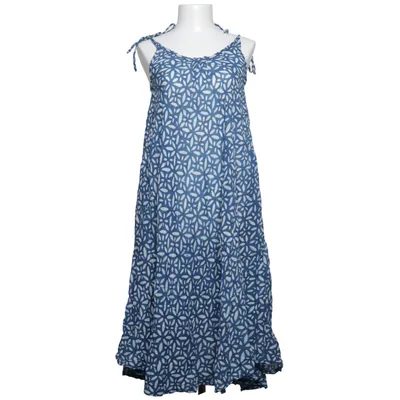 Halternek jurk (Blauw, Wit) van Himalaya Katoen