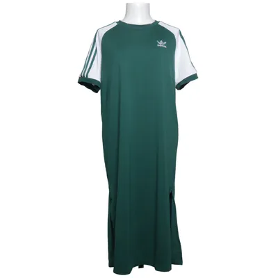 Klänning (Grön, Vit) från Adidas Elastan, Polyester, Viskos