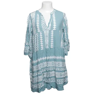 Dress (Green, White) from New Collection Viscose
