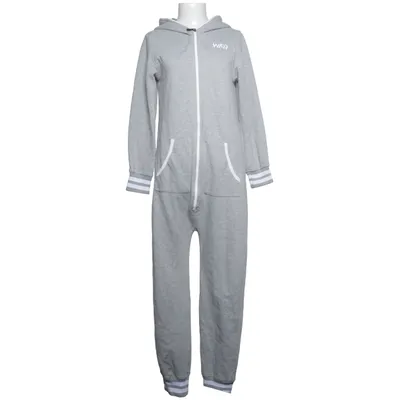 Heldragt (Grå, Hvid) fra WA Action Sports Bomuld, Polyester