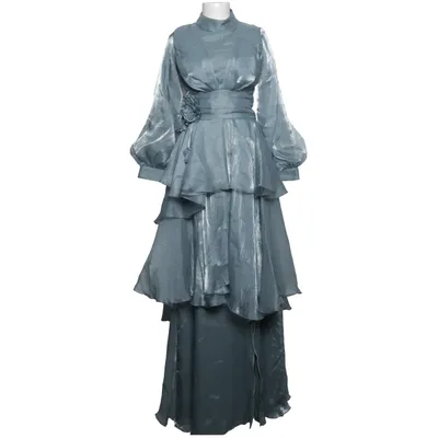 Avondjurk (Ball gown wedding Dubai hijabi high end event fancy dress) van Hennin Polyester