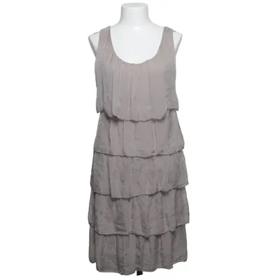 Robe (Beige) de Pura Seta Élasthane, Soie, Viscose