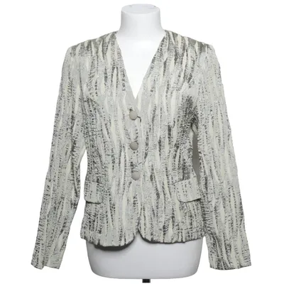Blazer (Gray, Beige) from Molly Jo Elastane, Polyester, Viscose