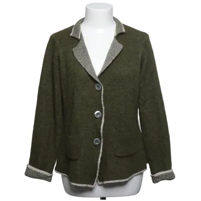 Cardigan (Green, Beige) from Vida