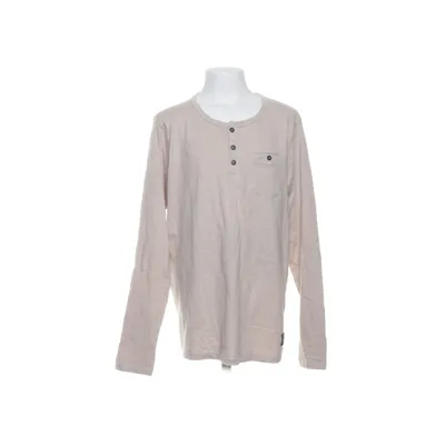 Henley shirt (Beige) van D.M.D by Denim Day Katoen