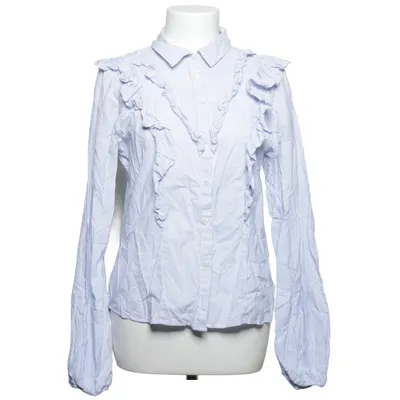 Blouse (RUFFLE STRIPE BLOUSE) from Costes Atelier Cotton