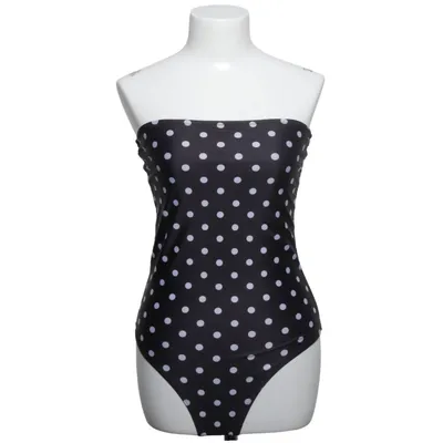 Badeanzug (Schwarz, Weiß) von NA-KD Elasthan, Polyester