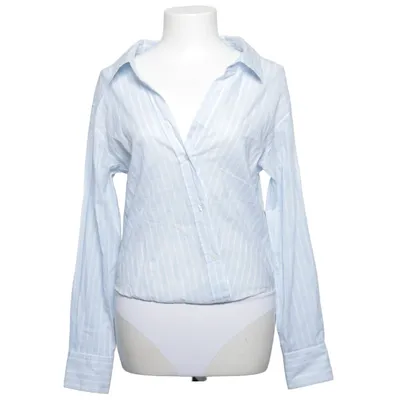 Chemise (Bleu, Blanc) de Jonathan Simkhai Coton, Élasthane, Polyamide