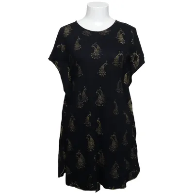 Kaftan (Black, Gold) from Sugarhill Viscose