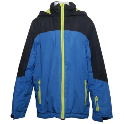 Ski-jas (Blauw, Zwart, Geel) van Crane Kids Polyester