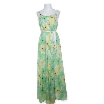 Långklänning (Grön, Gul, Vit, Flerfärgad) från STOCKH LM Polyester
