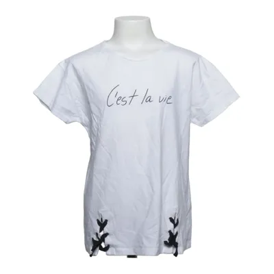 T-shirt (Blanc) de Zara Girls Coton