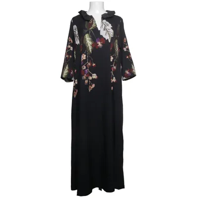 Långklänning (Svart, Flerfärgad) från Vonda Elastan, Polyester