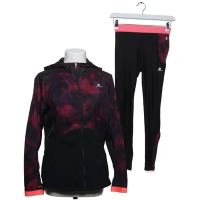 Träningsset (Svart, Röd) från Decathlon Elastan, Polyamid, Polyester