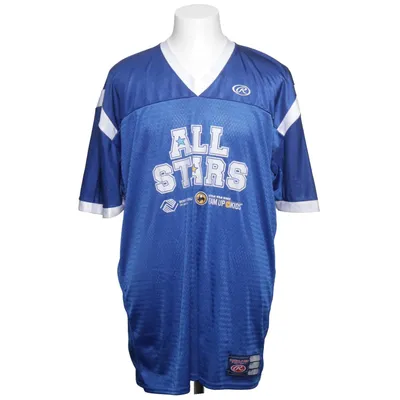 Football jersey (Blue, White) from Rawlings Polyester