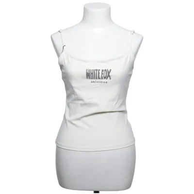 Tanktop (Wit) van White Fox Elastaan, Polyamide