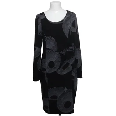 Robe (Noir, Gris) de Lauren Vidal Acrylique, Élasthane, Viscose