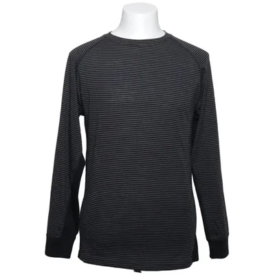 Long sleeve T-shirt (Gray, Black) from Nevica Polyester, Wool