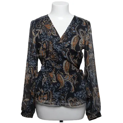 Bluse (Sort, Flerfarvet) fra ONLY Polyester