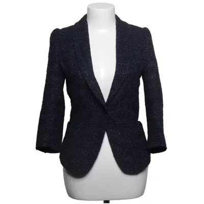 Blazer (Blauw) van Caliss Cupro, Viscose