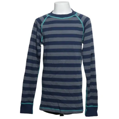 Base layer shirt (Blue, Gray) from Ullmax Merino wool, Polyamide, Polyester