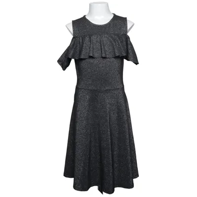 Dress (Gray, Silver) from Bluezoo Elastane, Metallic fiber, Polyester, Viscose