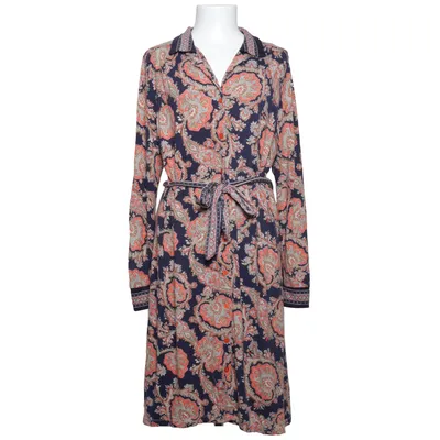 Dress (Blue, Multicolored) from Indiska Elastane, Viscose