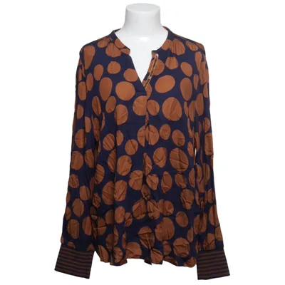 Blouse (Blue, Brown) from Emily van den Bergh Viscose
