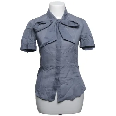 Strikblouse (Blauw) van Yaya Katoen