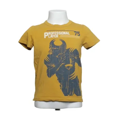 T-shirt (Gul) fra Fred's World by Green Cotton Bomuld, Elastan