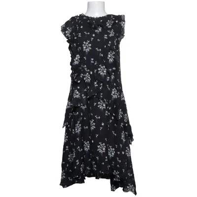 Jurk (Zwart, Wit) van Erdem x H&M Zijde, Polyester