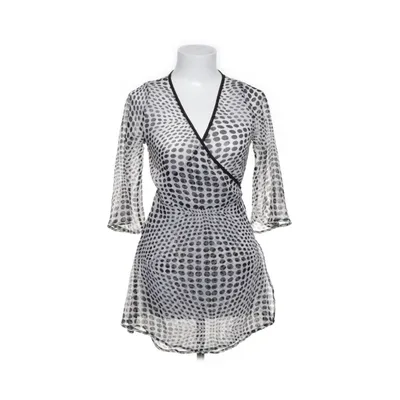 Wikkeltop (Wit, Zwart) van Isolde Polyester