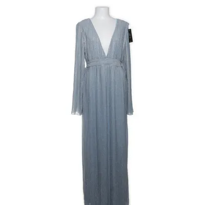 Maxi jurk (Blauw) van NA-KD Elastaan, Polyester