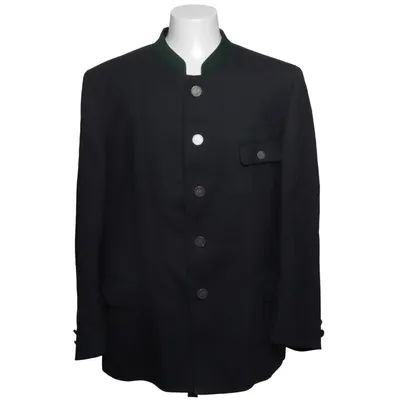 Blazer (Grå) fra Allwerk Elastan, Viscose, Uld