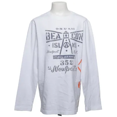 Langærmet t-shirt (Hvid) fra Original Marines Bomuld