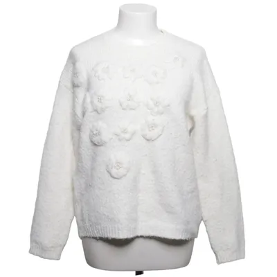 Pull-over (Blanc) de Moocci Élasthane, Polyamide, Polyester recyclé, Laine