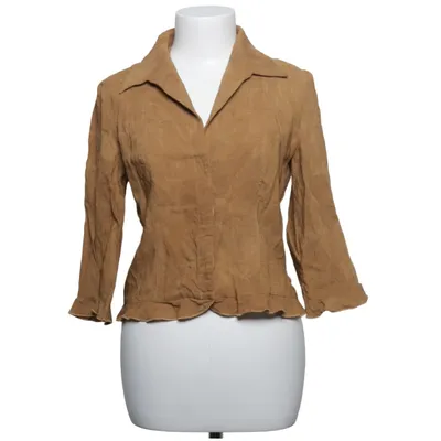 Chemise (Marron) de Jones Lin, Soie, Viscose