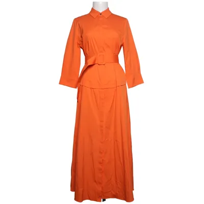 Skjortekjole (Orange) fra Apostrophe